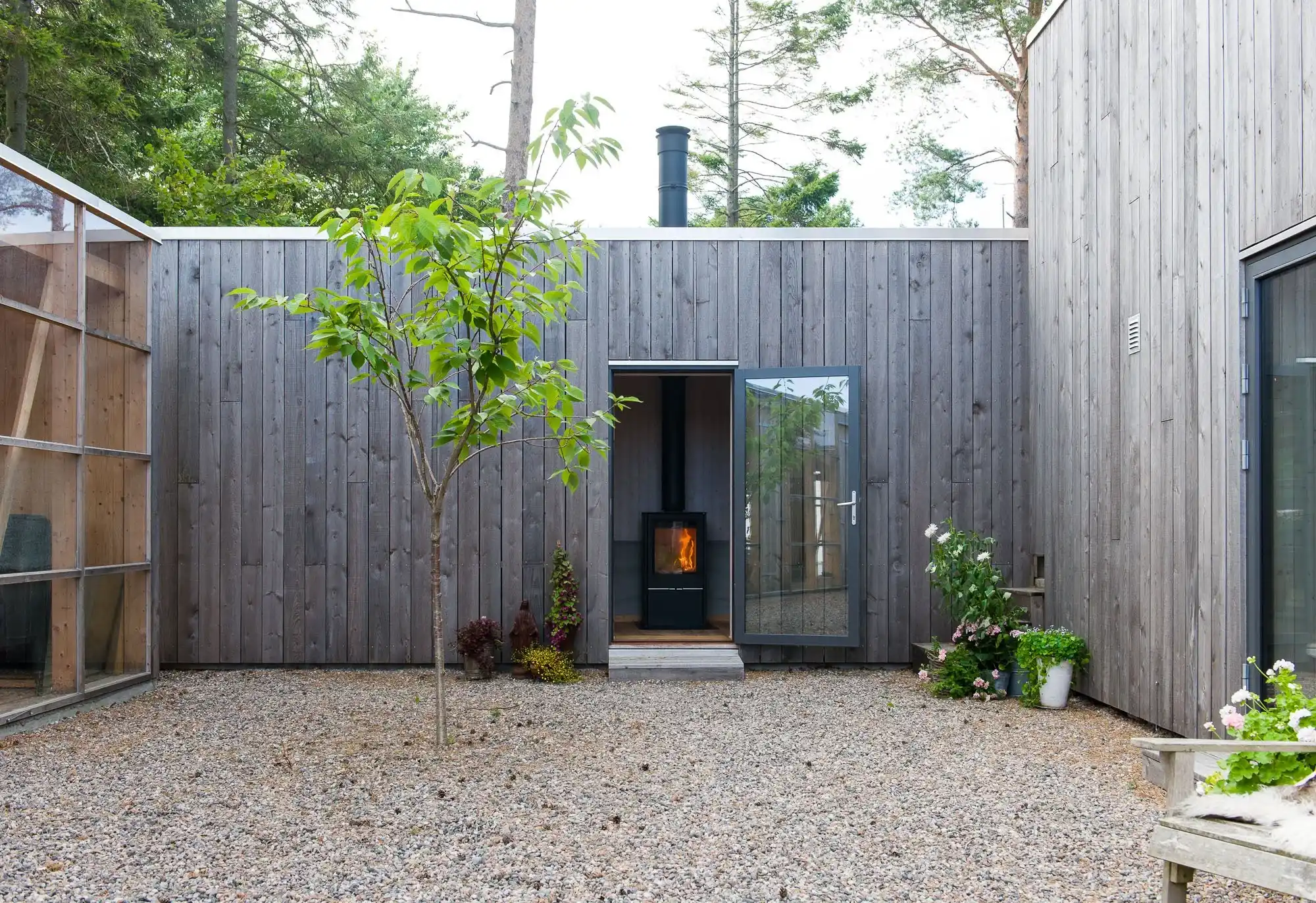 Huset i skogen — Enebolig