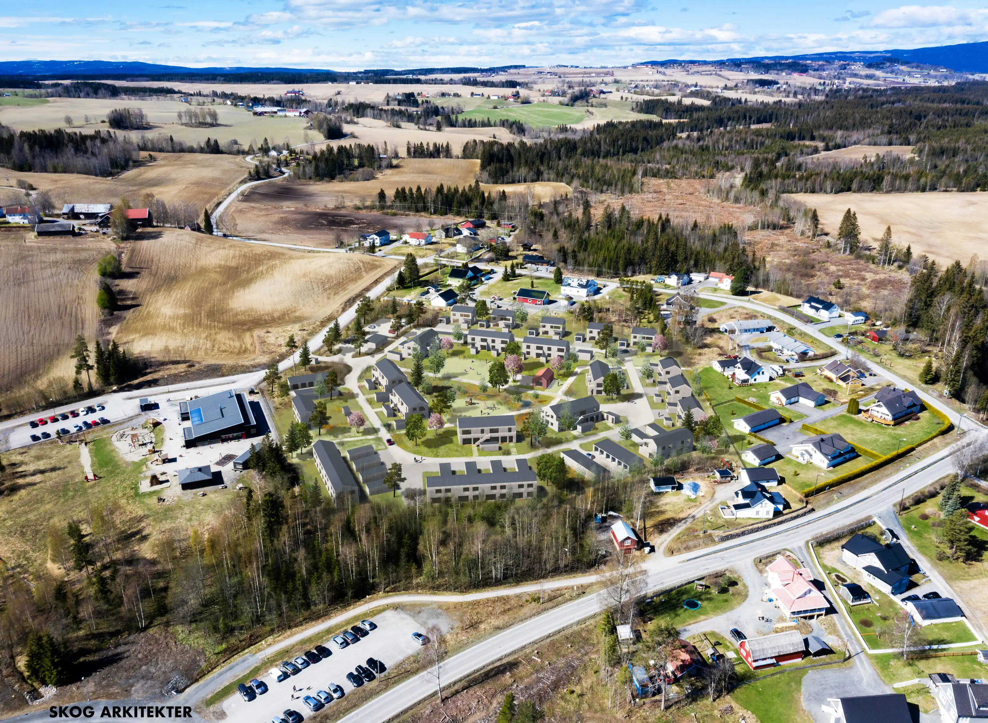 Smågardsveien — Regulering
